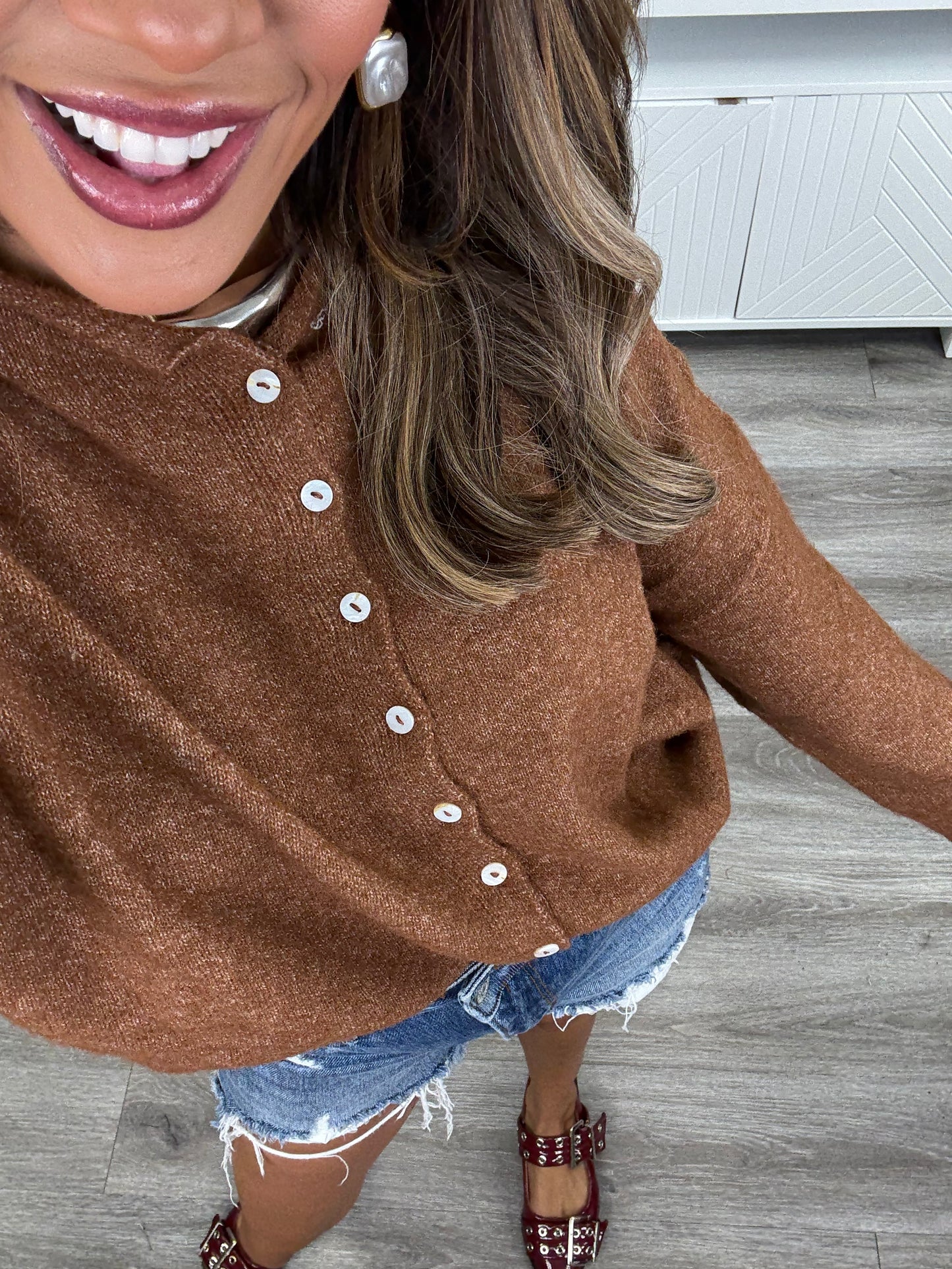 Brown Gigi Cardigan (Reg.)
