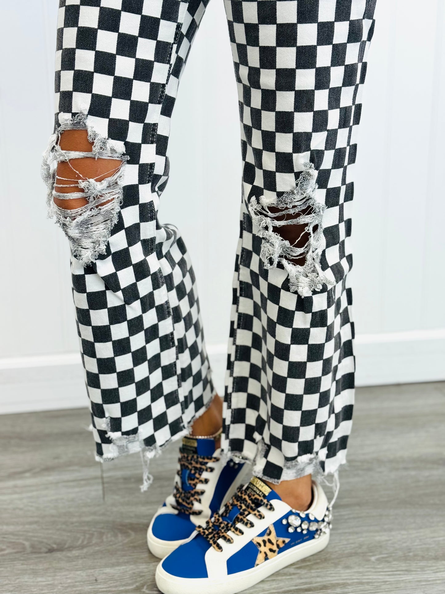 Check It Out Kick Flare Jeans