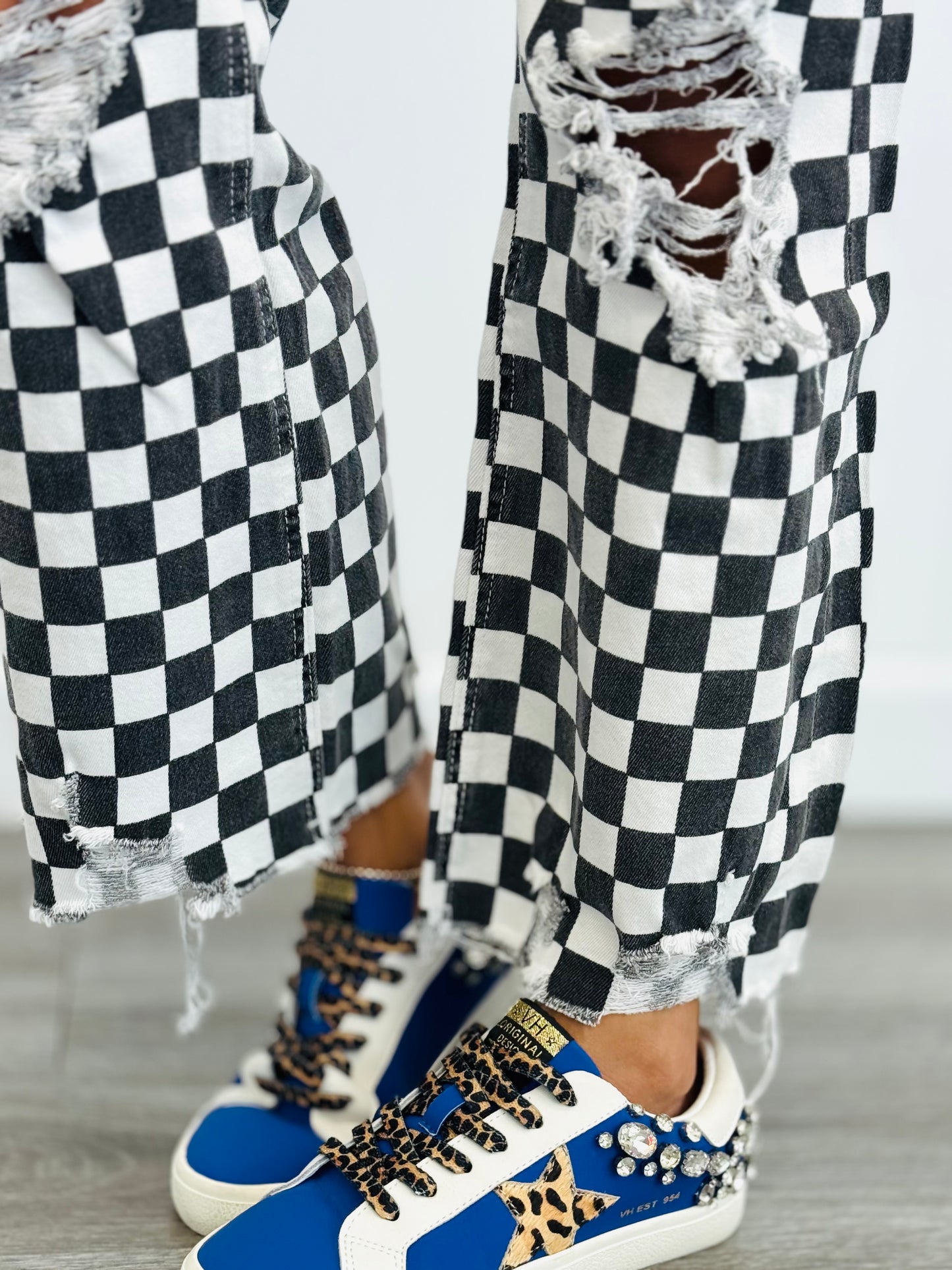 Check It Out Kick Flare Jeans