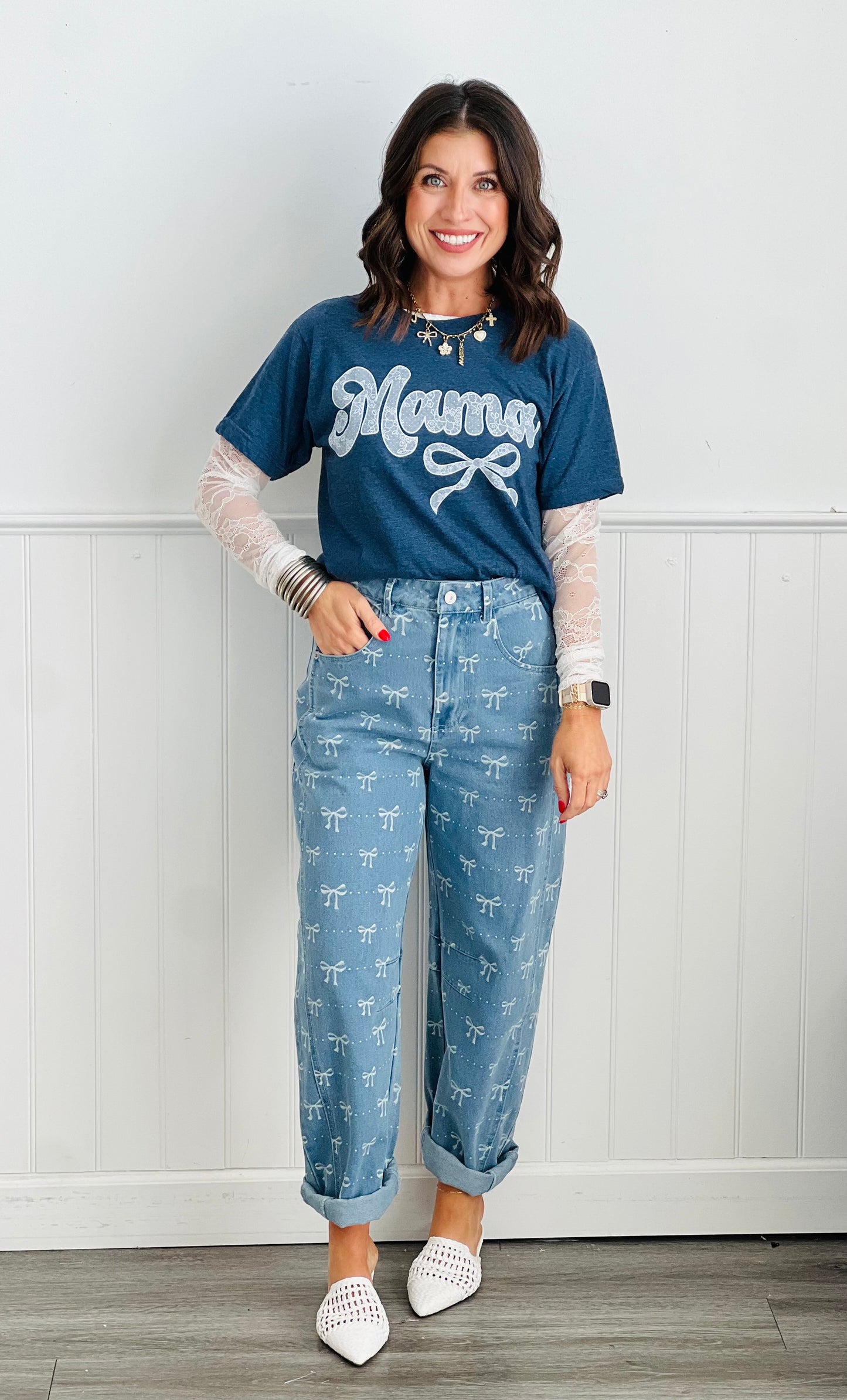 Lt Blue Better In Bows Barrel Pants (Reg.)
