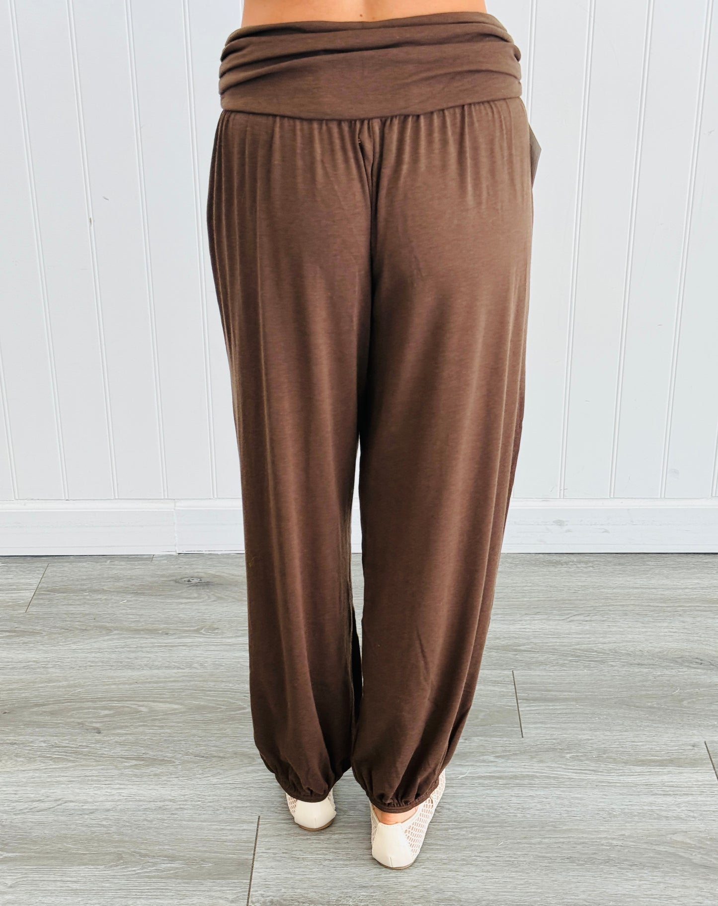 Mocha Harem Pants (Reg. and Plus)