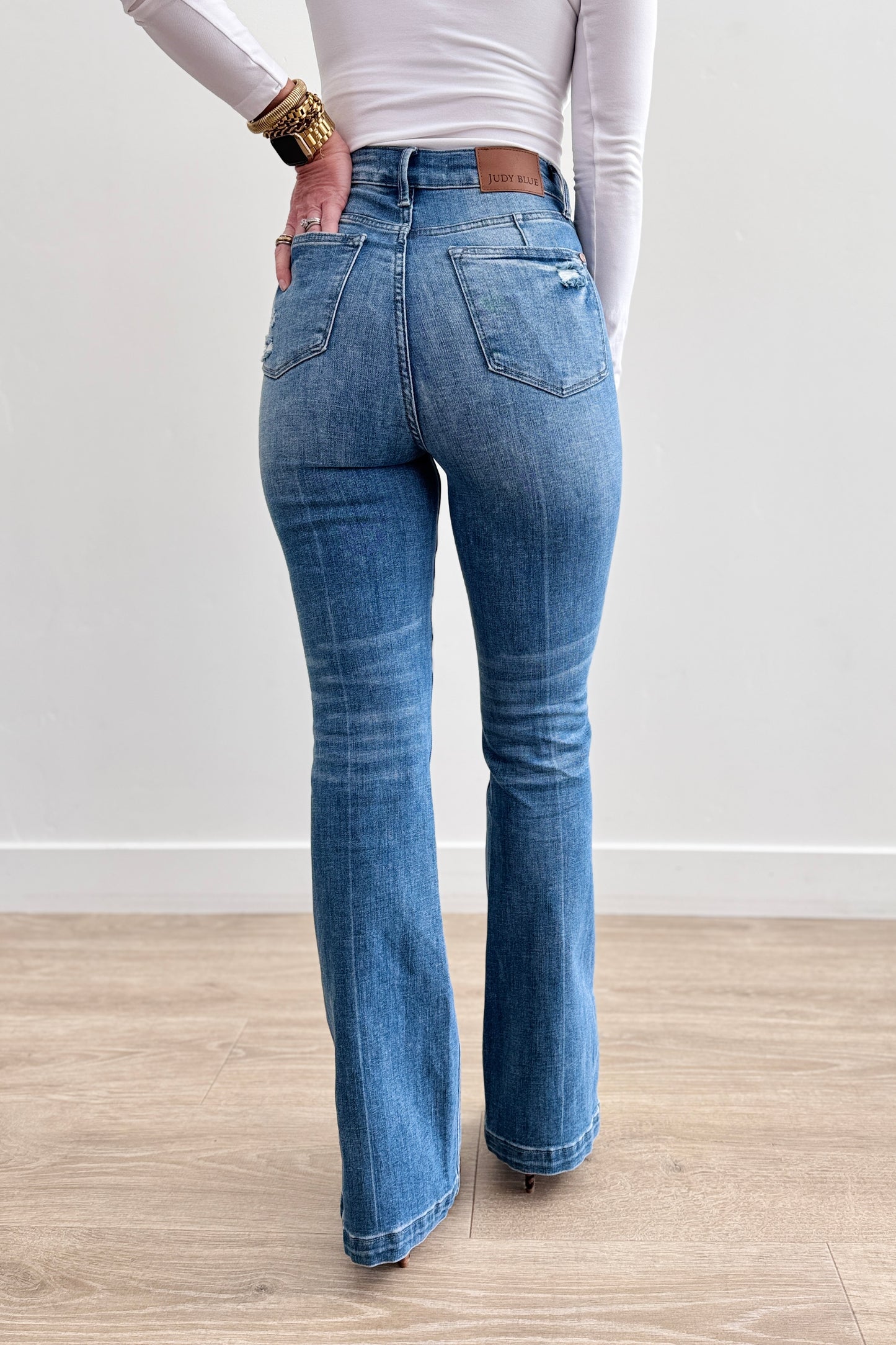 Judy Blue Tummy Control Beyond The Bootcut Jeans (Reg. & Plus)
