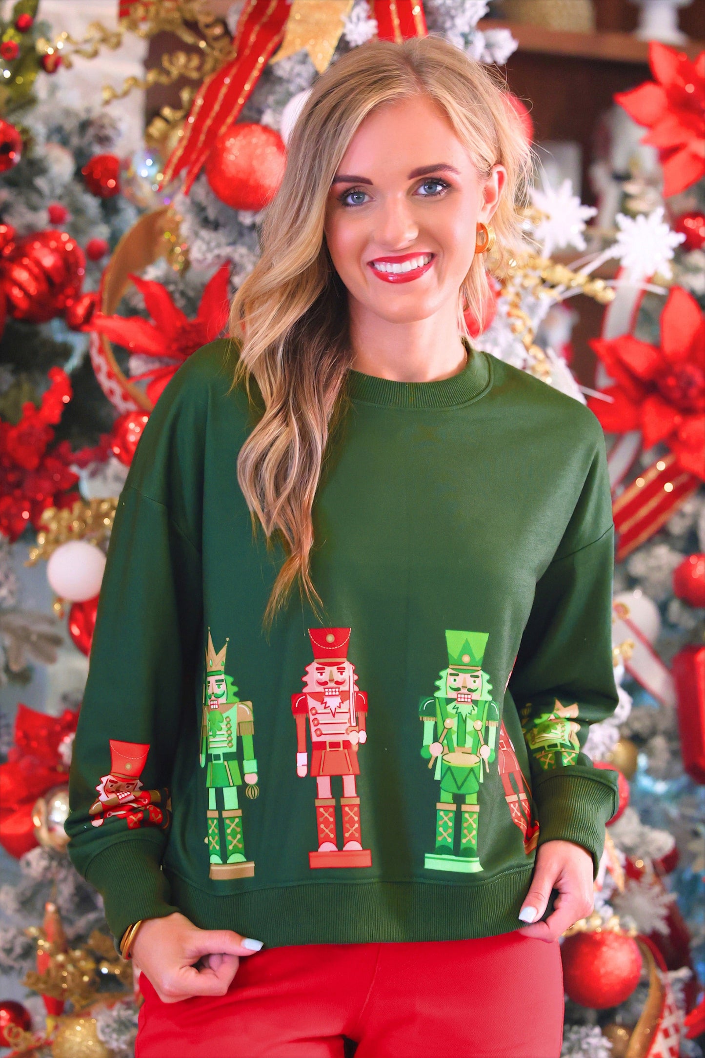 Nutcracker French Terry Pullover (Reg. and Plus)