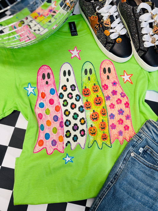 Boo Crew Ghost Tee (Reg. and Plus)