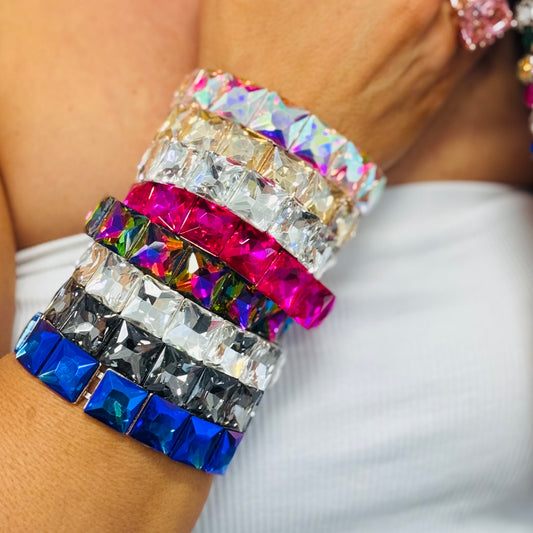 Ice on my Wrist Stretch Bracelet (8 colors)