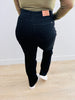 Judy Blue Tummy Control Black Classic Straight Jeans (Reg. and Plus)