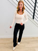 Judy Blue Tummy Control Black Classic Straight Jeans (Reg. and Plus)
