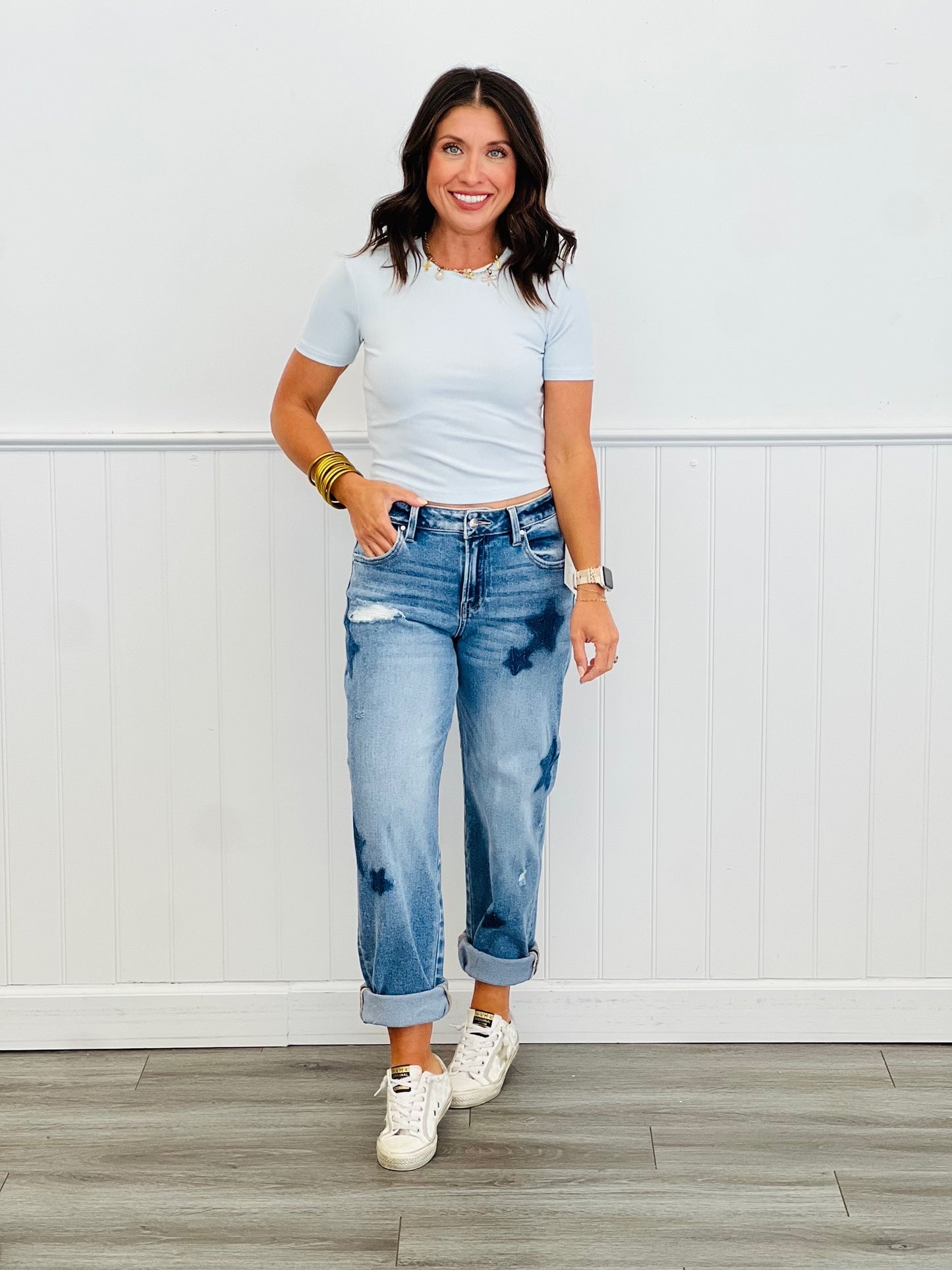 Risen A Star Is Born Boyfriend Jeans (Reg & Plus)