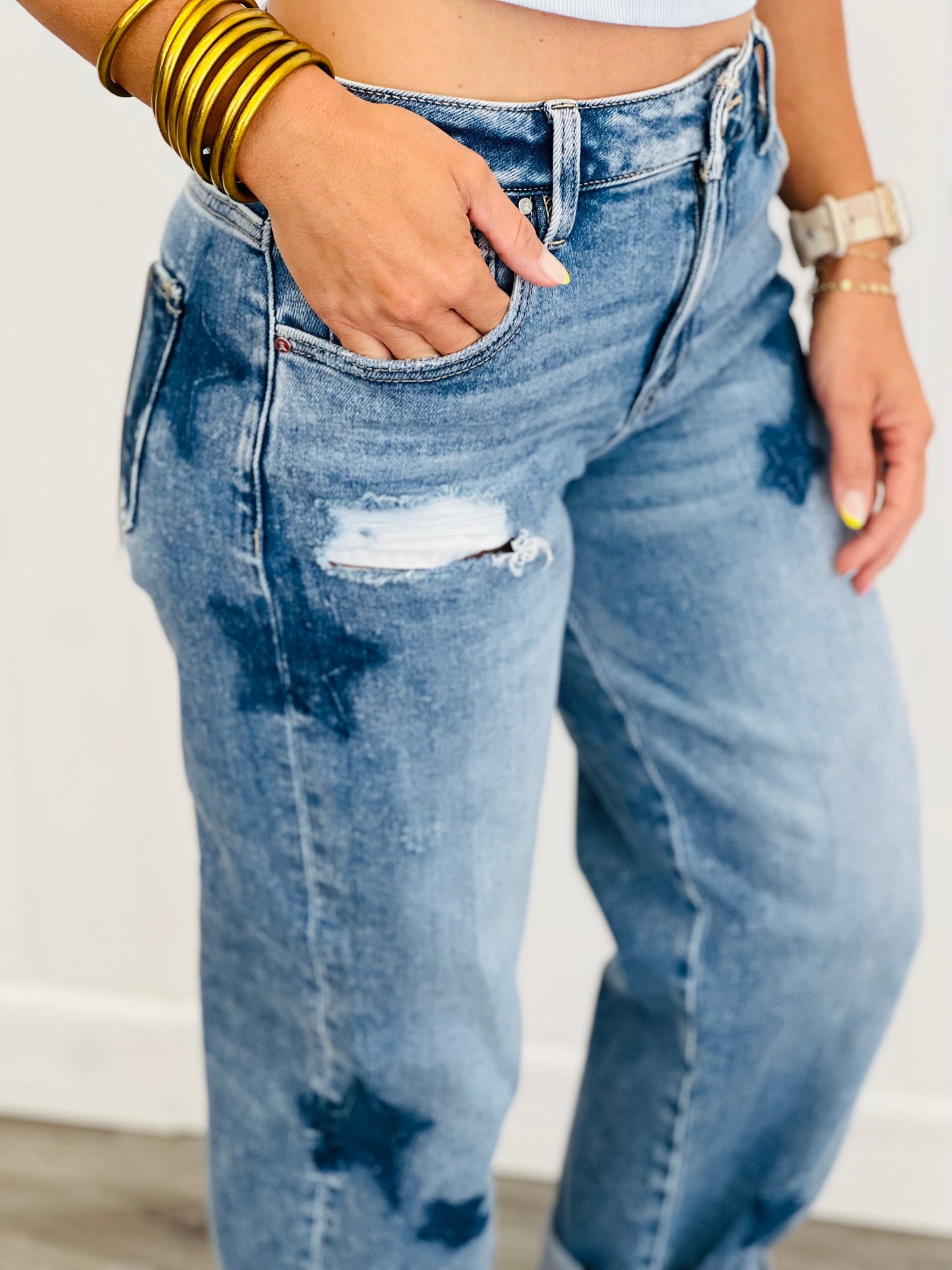 Risen A Star Is Born Boyfriend Jeans (Reg & Plus)