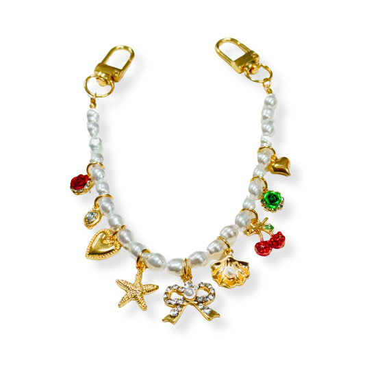 Coastal Sweetheart Bag Charm