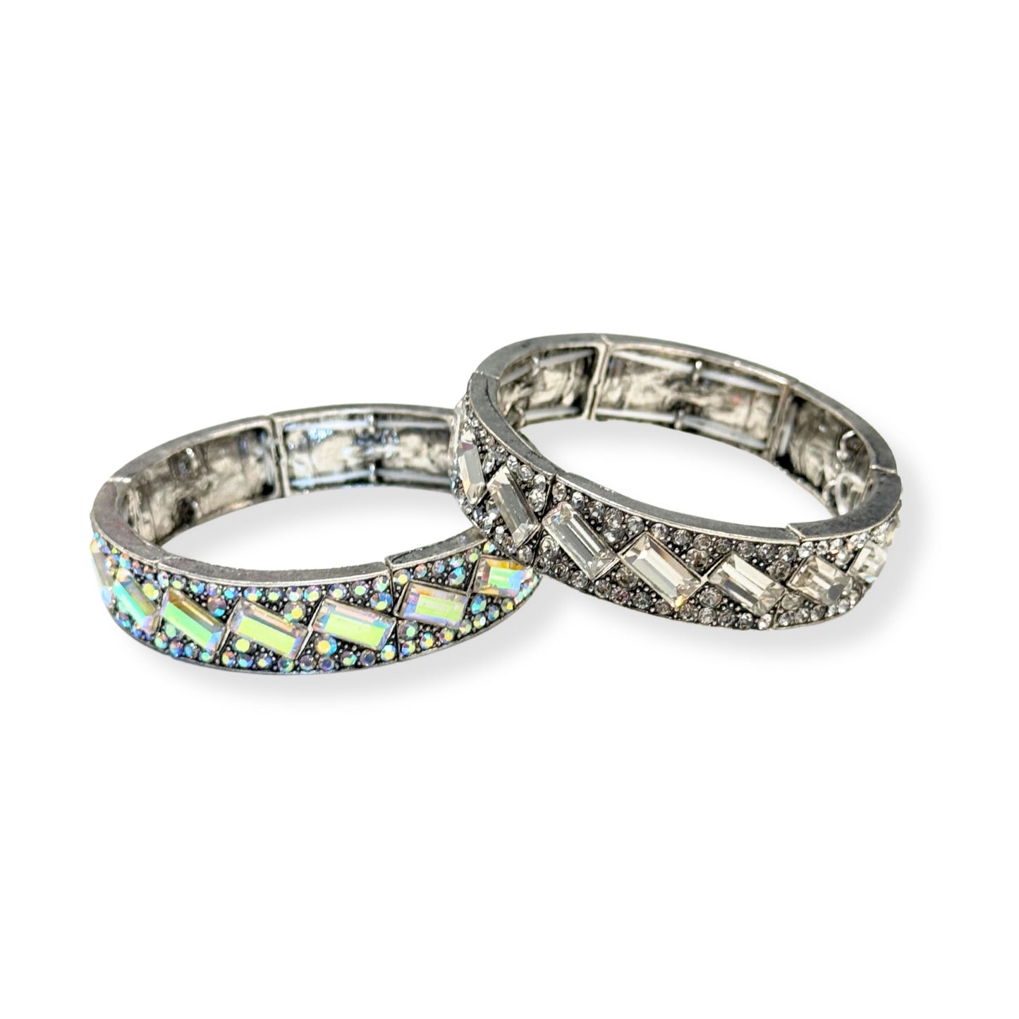 Sparkling Baguette Bling Bracelet