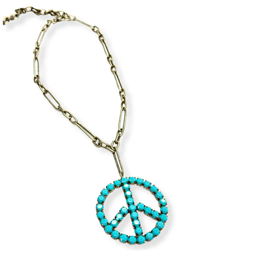 TOVA - The Candy Peace Necklace