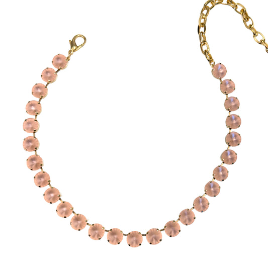 TOVA - The Sofia Necklace - Vintage Rose Frost