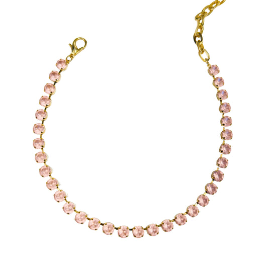 TOVA - The Oakland Necklace - Vintage Rose Frost