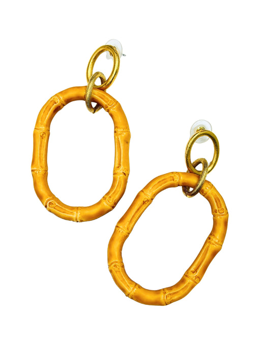 Yochi - Bamboo Earrings