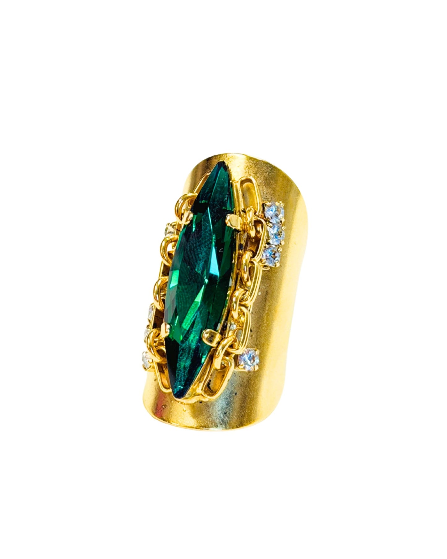 TOVA - Navi Ring - Emerald