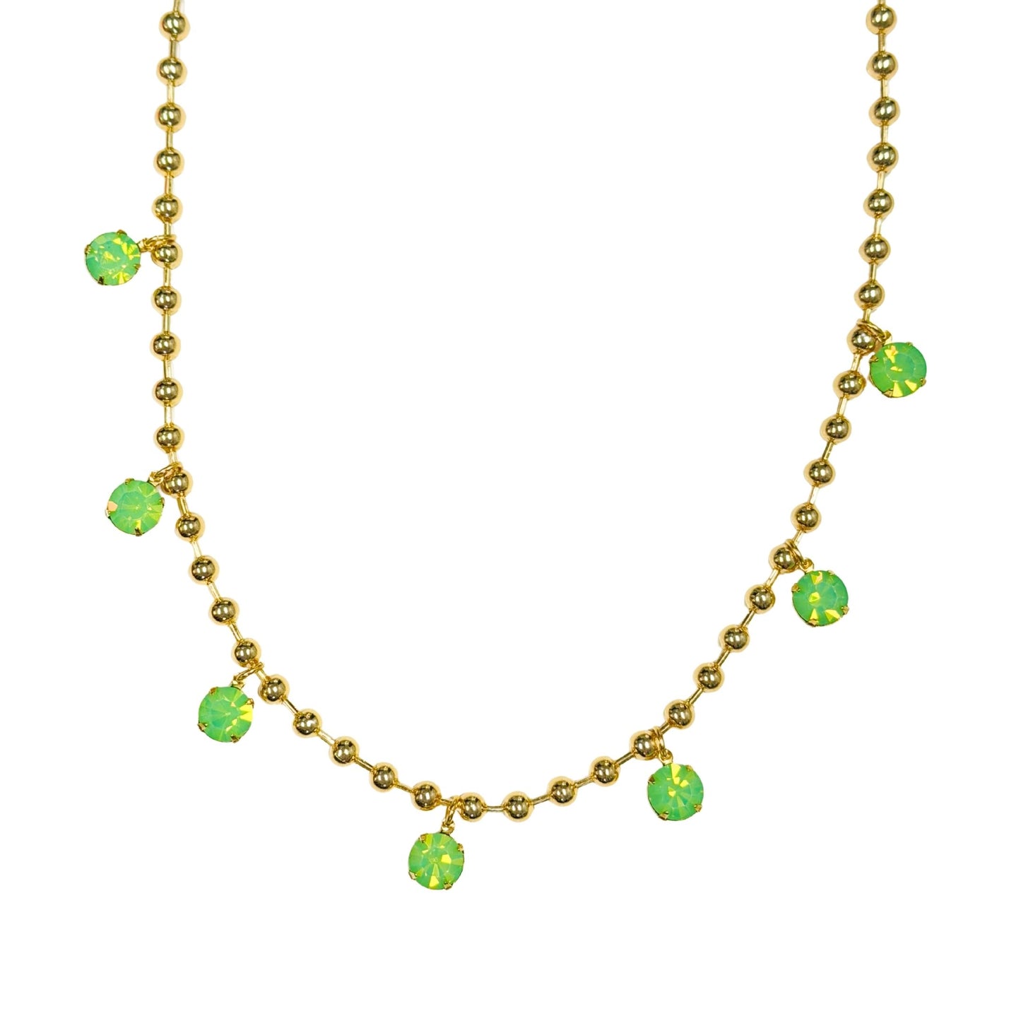 Yochi - The Dorothy Necklace in Mint