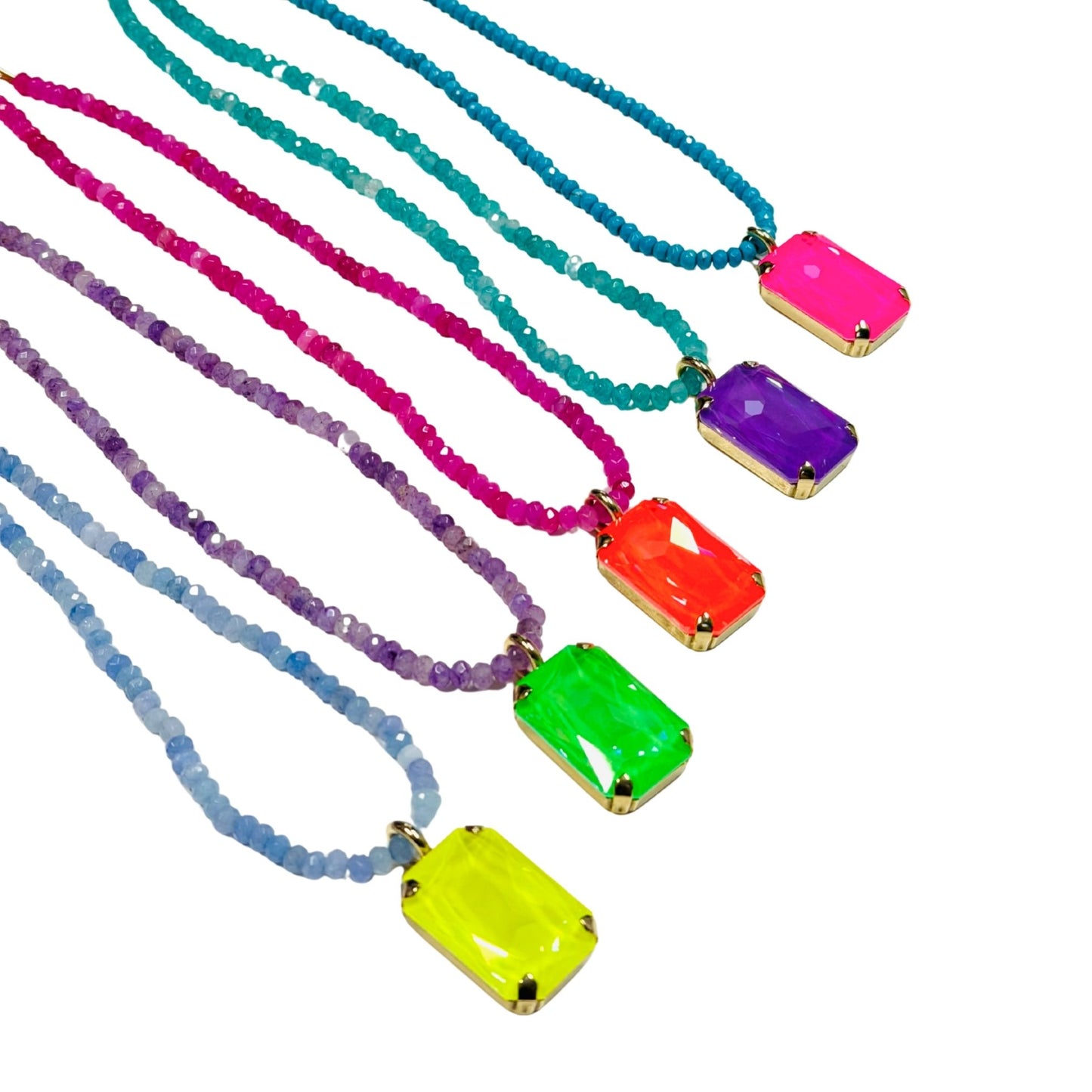TOVA - The Tammy Necklace in Electrics (5 colors)