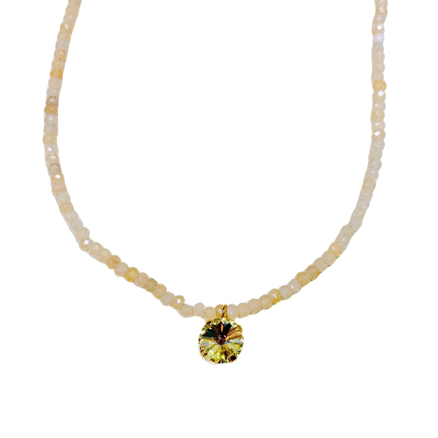 TOVA - The Paige Necklace in Lemon