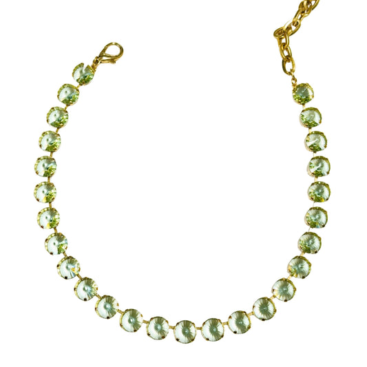 TOVA - The Sofia Necklace - Unfoiled Chrysolite