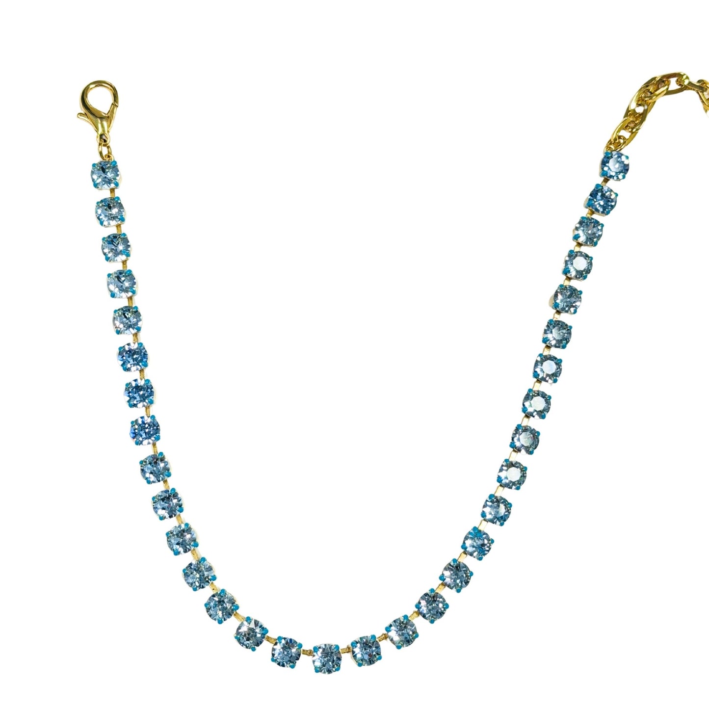 TOVA - The Supreme Oakland Necklace in Neon Blue