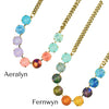 TOVA - The Mini Sofia Necklace in Iris (2 colors)