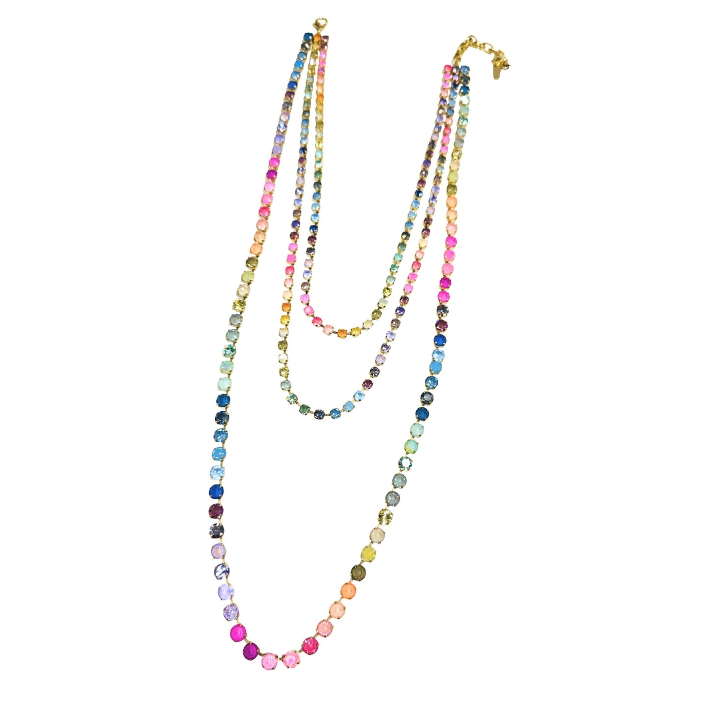 TOVA - Triple Pop Pow Necklace in Fairy Dust