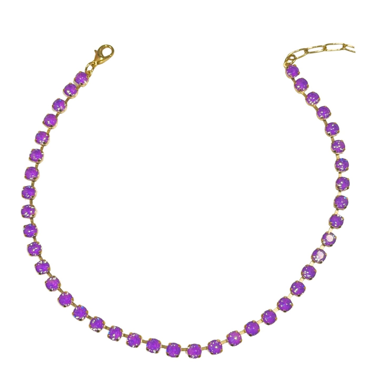 TOVA - The Sarina Necklace - Electric Violet Ignite
