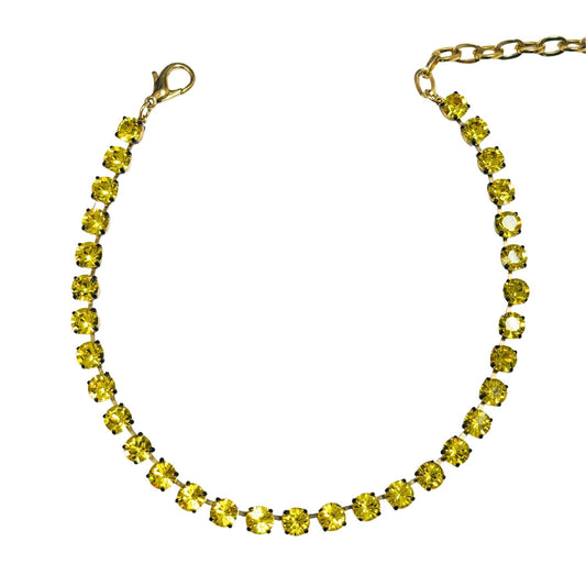 TOVA - The Supreme Oakland Necklace in Bright Yellow