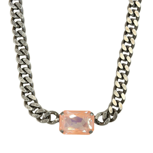 TOVA - The Darcy Necklace in Antique Silver - Ultra Chiffon