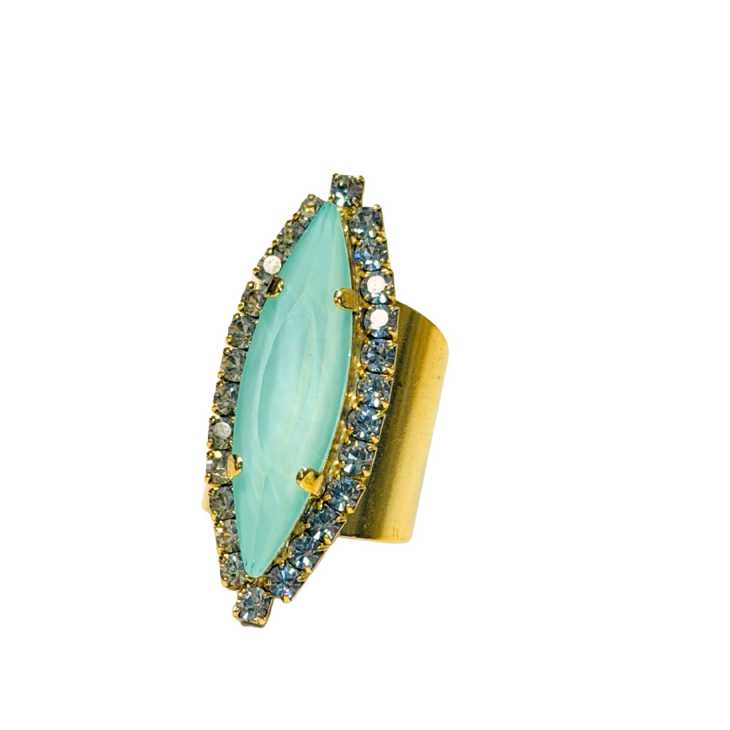 TOVA - The Alyssa Ring in Ultra Mint