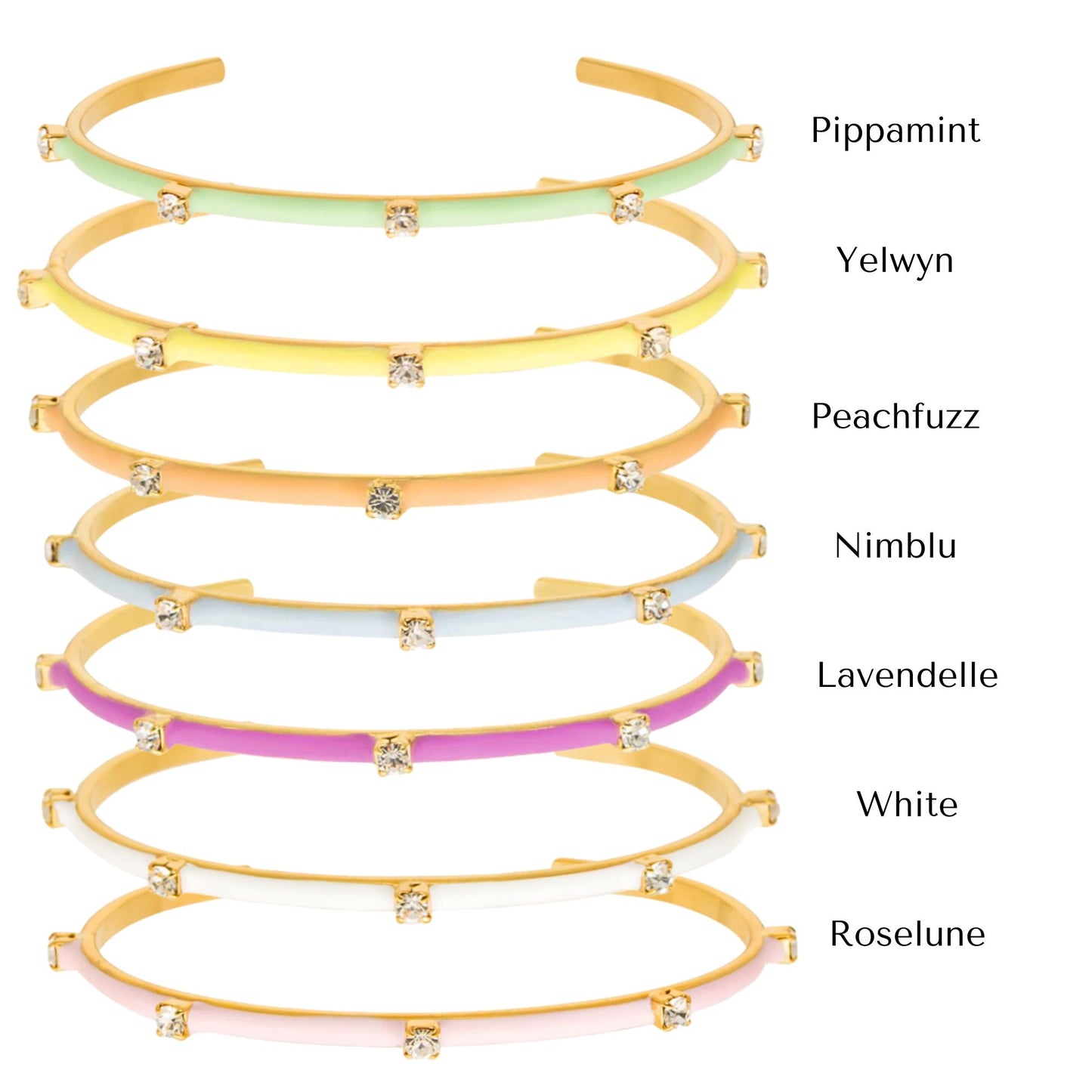 TOVA - The Everly Cuff in Fairy Dust (7 colors)