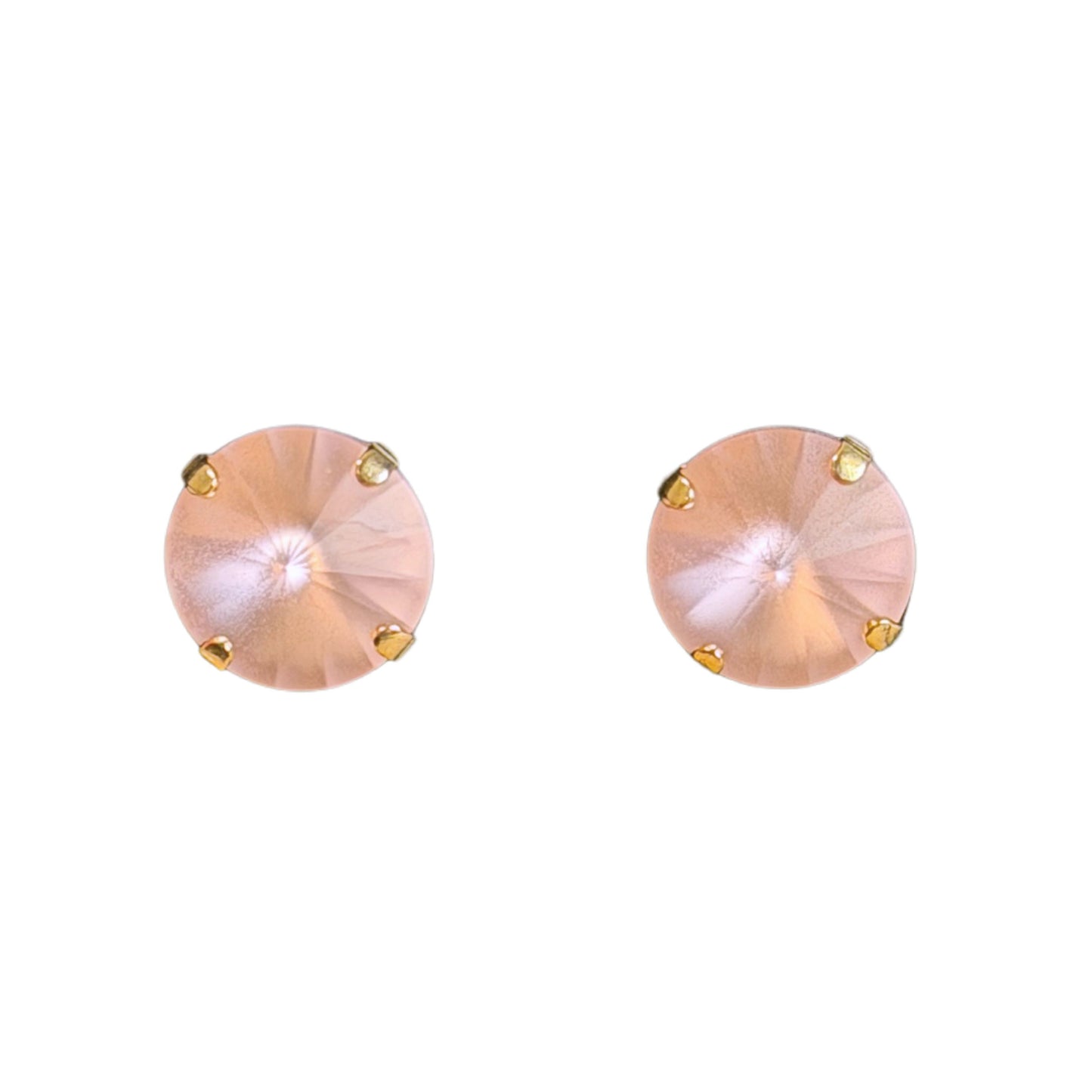 TOVA - The Basics Studs in Vintage Rose Matte