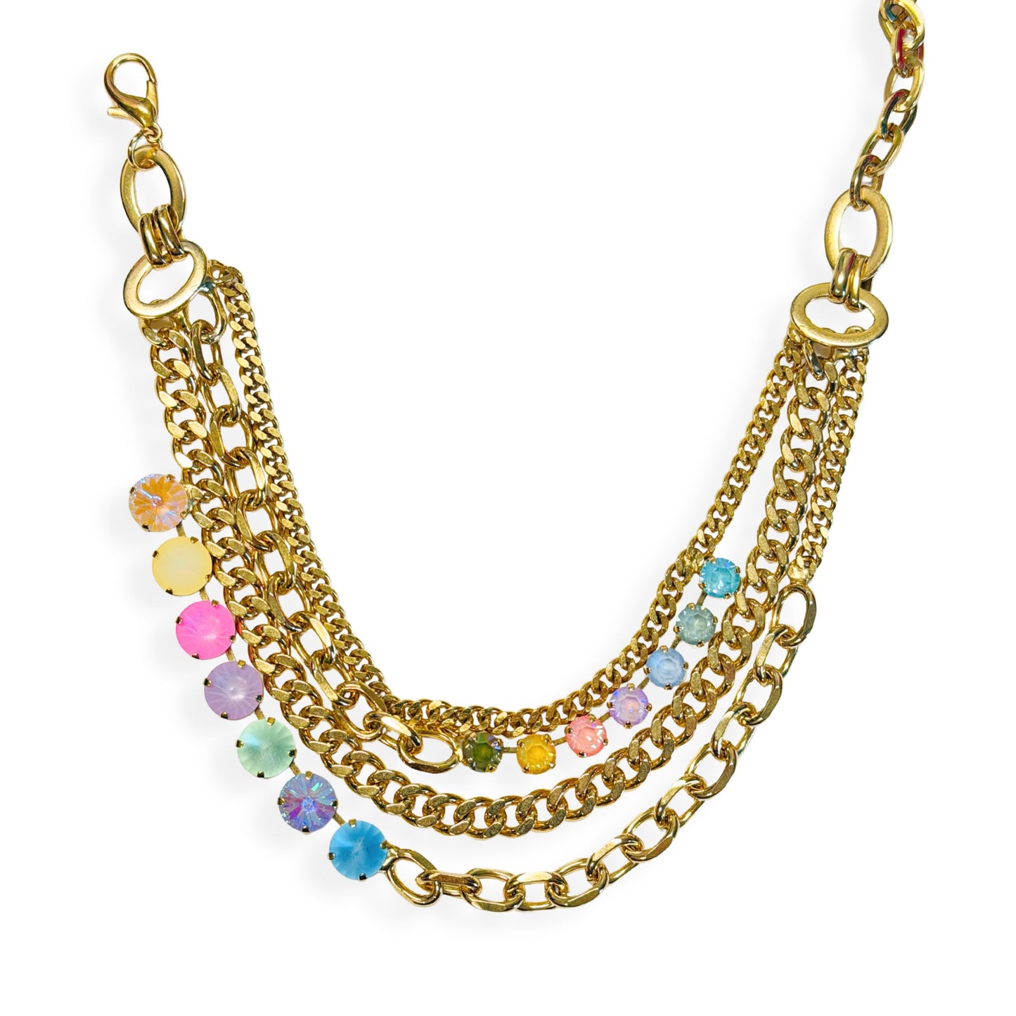 TOVA - Jolinda Necklace - Pastel Mix