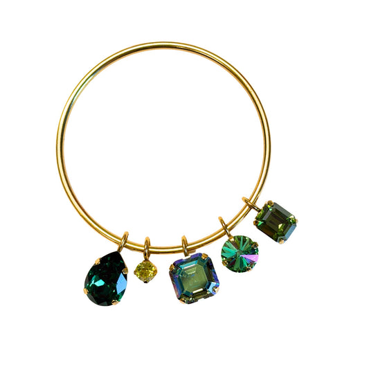 TOVA - Mariella Bangle in Verde Mix