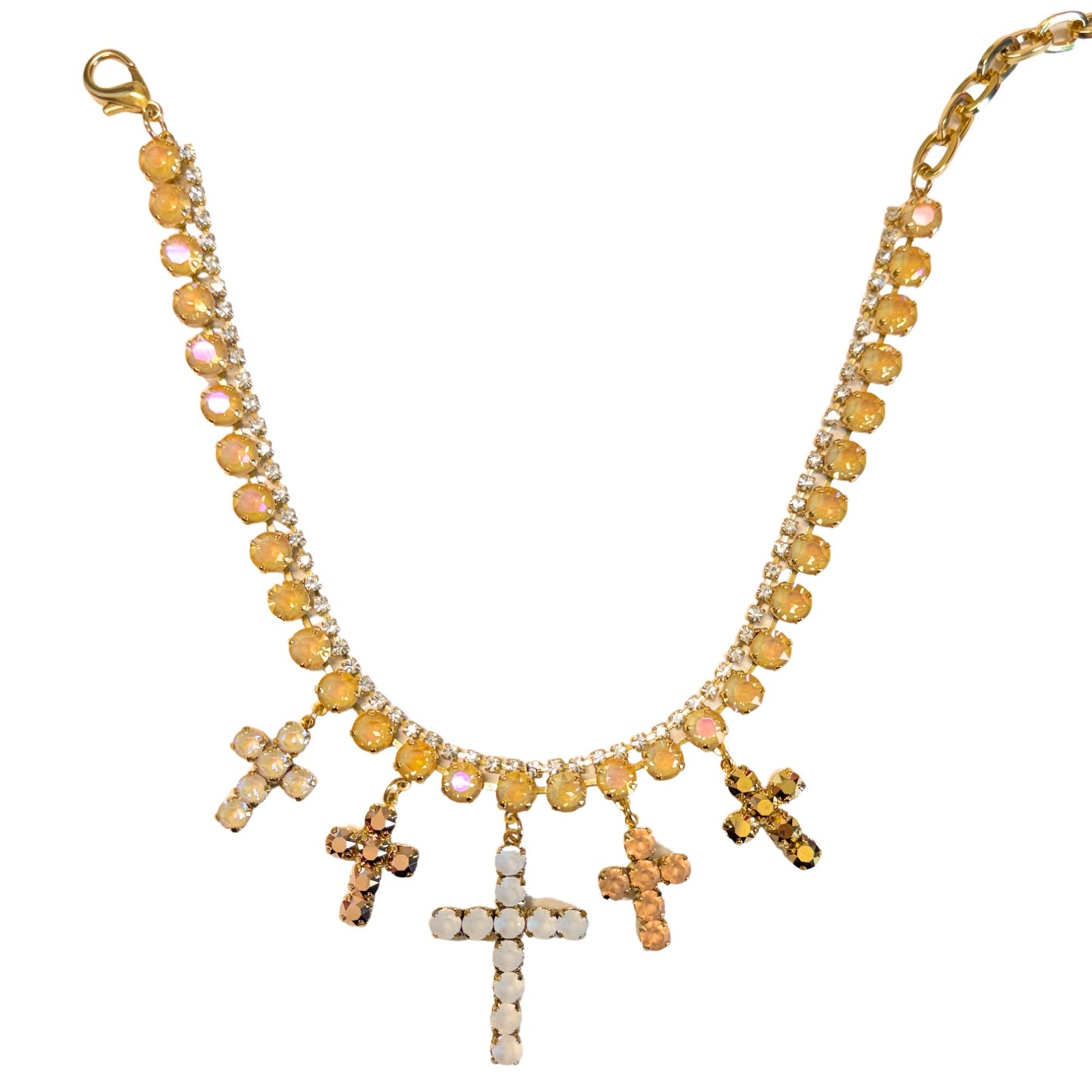 TOVA - The Cassidy Necklace in Candy Glam Blush