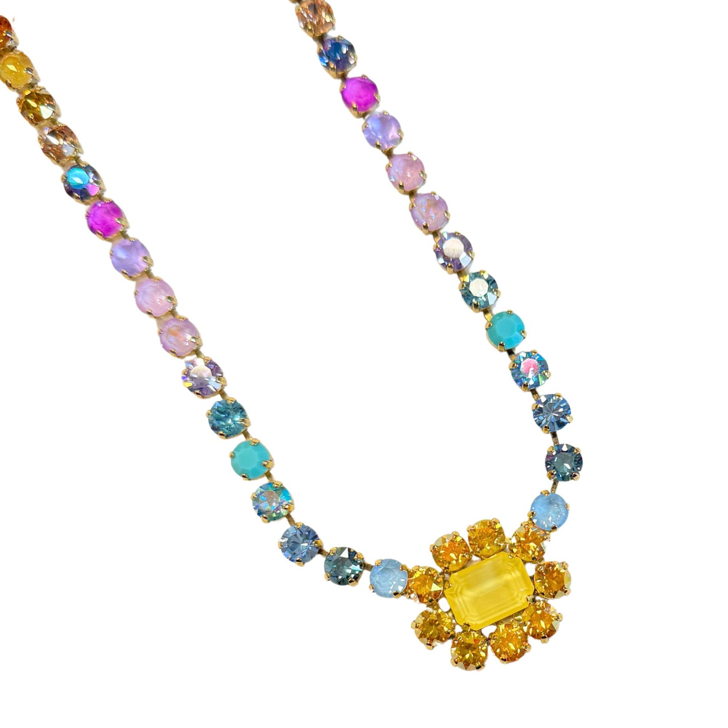TOVA - Mega Edith Necklace in Sunset