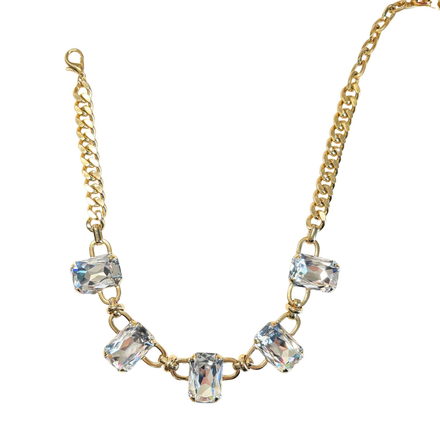 TOVA - The Sabine Necklace in Clear