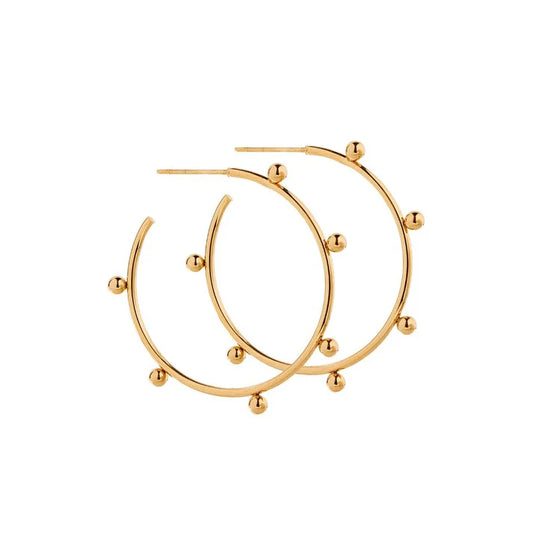 Lauren Medium Hoop Earrings