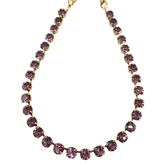 TOVA - The Oakland Necklace - Unfoiled Light Amethyst