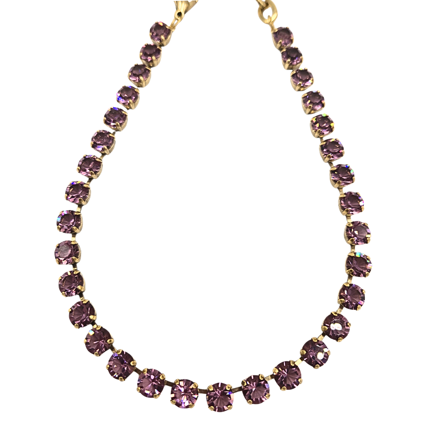 TOVA - The Oakland Necklace - Unfoiled Light Amethyst