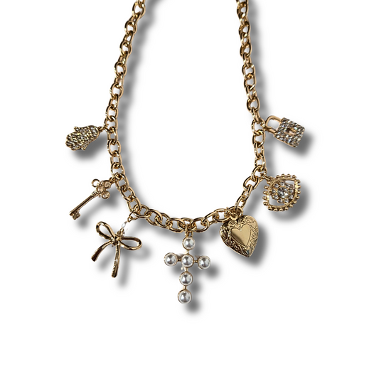 Lovey Charm Necklace