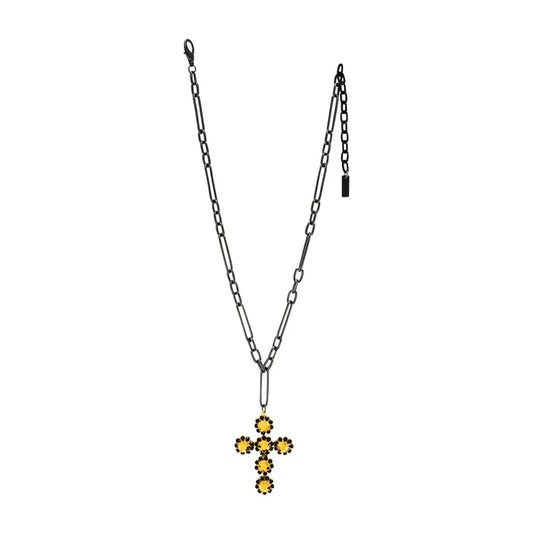TOVA - Madonna Necklace - Metallic Gold