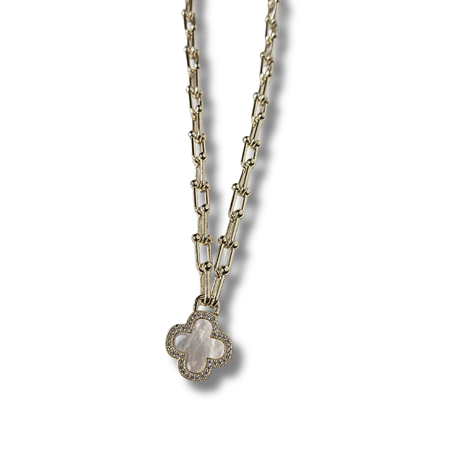 WP - Mother of Pearl Pendant Necklace