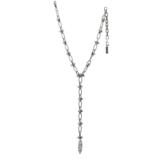 TOVA - The Milan Necklace - Antique Silver