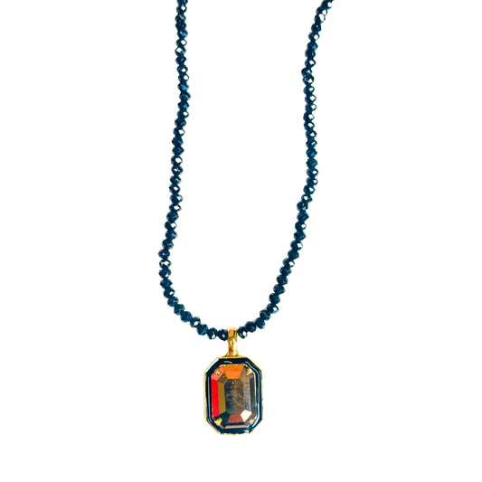 TOVA - Lexy Necklace in Gold Chrome