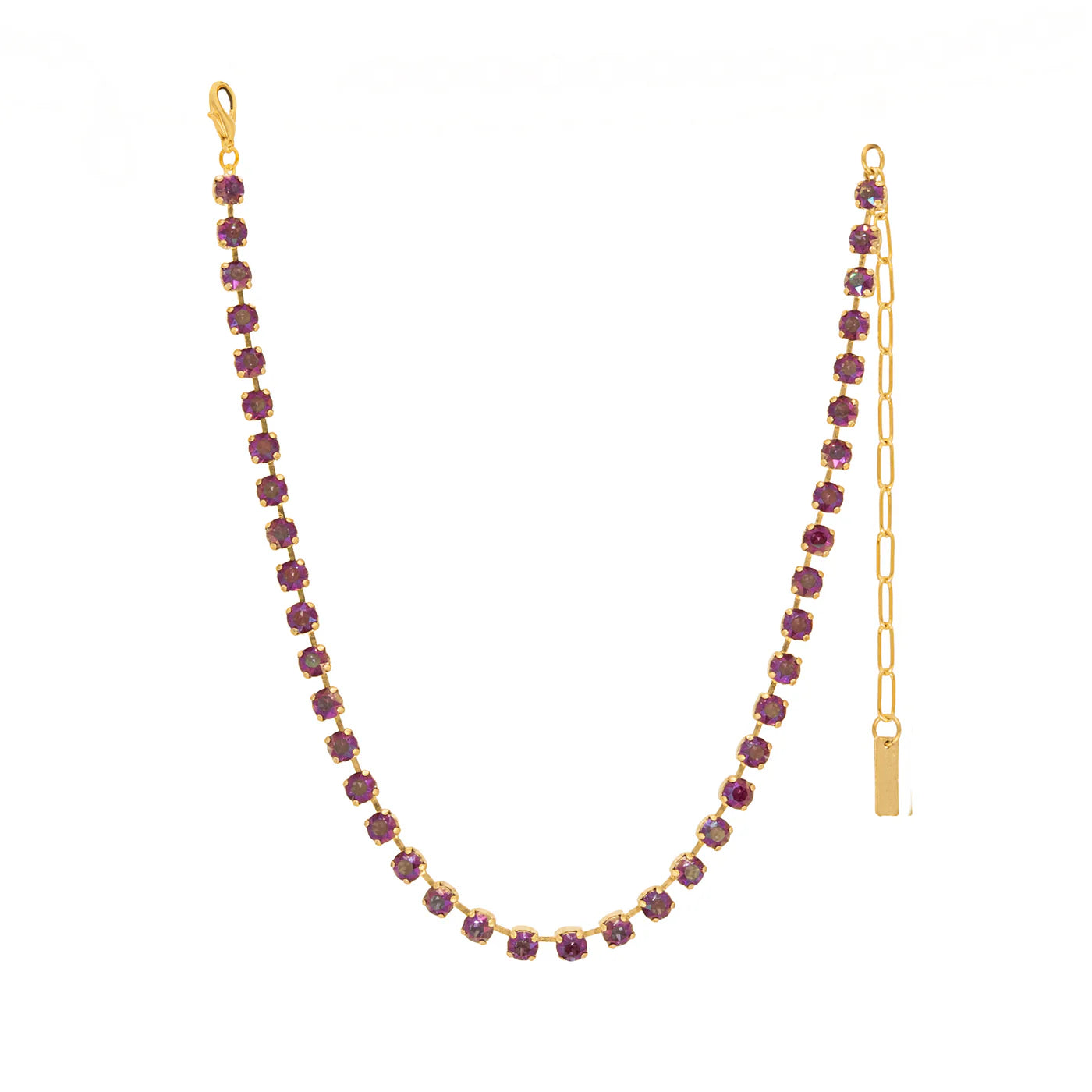 TOVA - The Sarina Necklace - Orchid Ignite Purple Haze