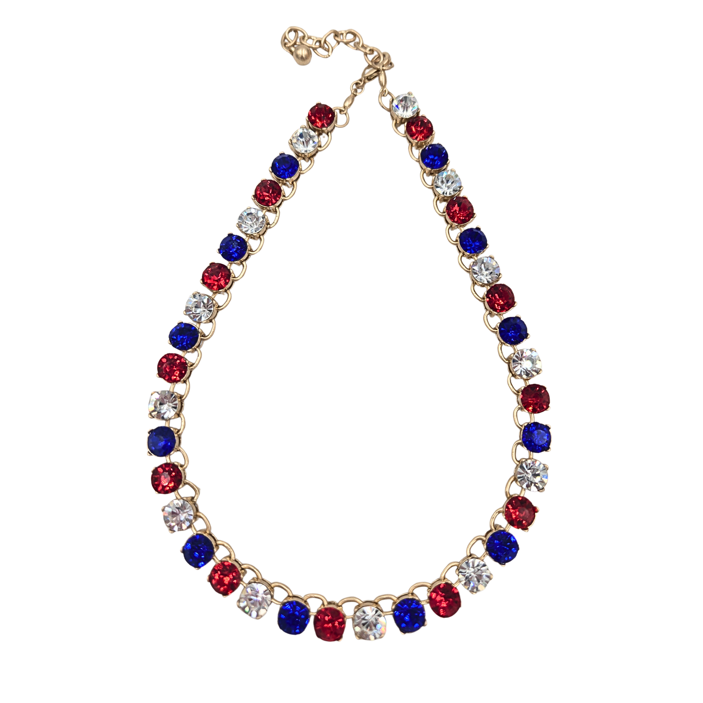The Rae Necklace - Patriotic Mix