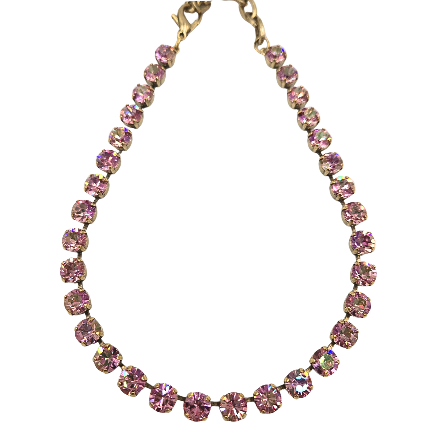 TOVA - The Oakland Necklace - Light Rose Glimmer