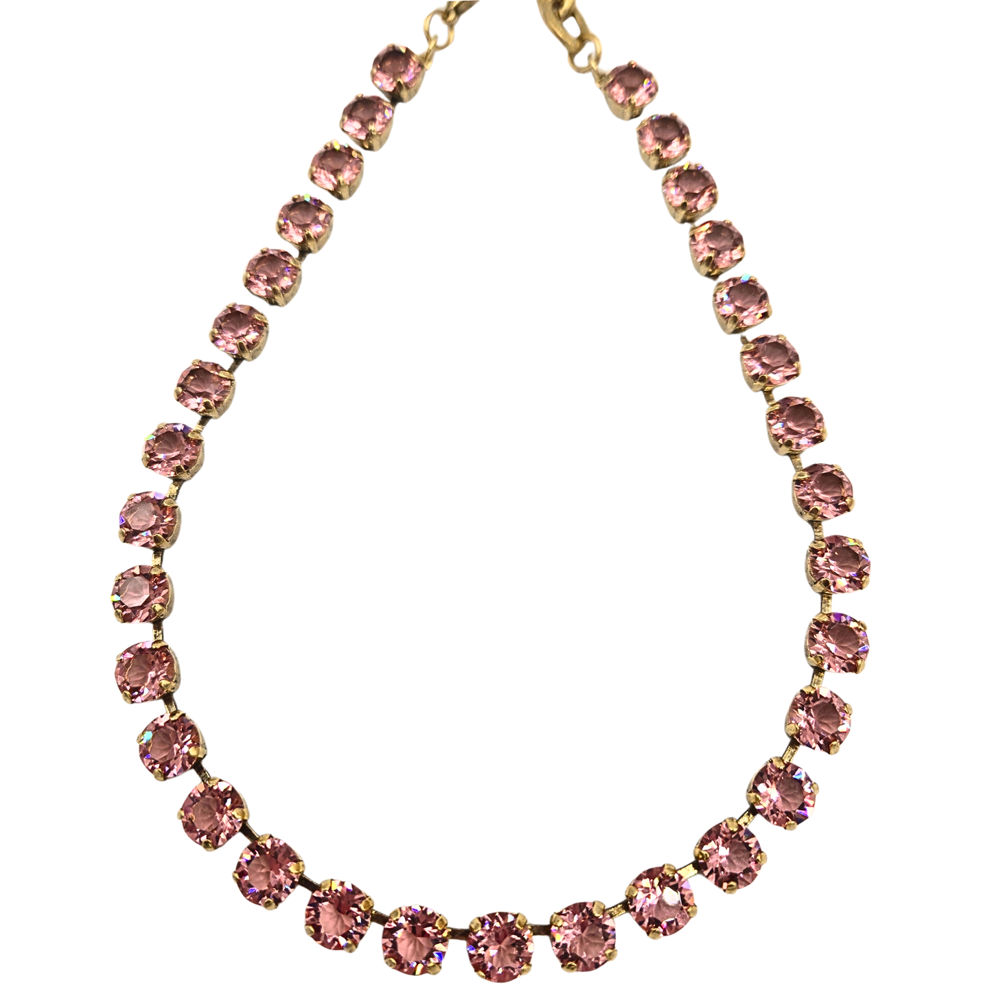 TOVA - The Oakland Necklace - Unfoiled Rose Peach